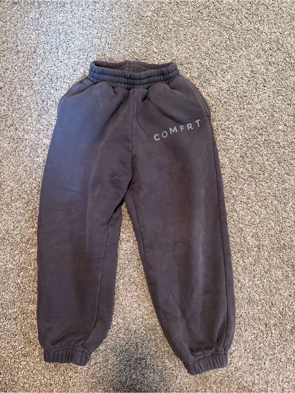 COMFRT Kids Black Sweat Joggers
